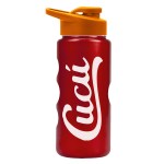 Garyline® Mini Peak Tritan® Metallike Bottle with Drink-Thru Lid - 22 oz. - MRB22D_metallicred_bottle_orange_lid_1c.png Garyline® Mini Peak Tritan® Metallike Bottle with Drink-Thru Lid - 22 oz. - MRB22D_metallicred_bottle_orange_lid_1c.png
