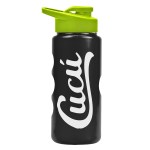 Garyline® Mini Peak Tritan® Metallike Bottle with Drink-Thru Lid - 22 oz. - MRB22D_metallicblack_bottle_limegreen_lid_1c.png Garyline® Mini Peak Tritan® Metallike Bottle with Drink-Thru Lid - 22 oz. - MRB22D_metallicblack_bottle_limegreen_lid_1c.png