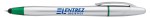 Good Value™ Twist Highlighter-Pen Stylus Combo - 55915 silver/green product image Good Value™ Twist Highlighter-Pen Stylus Combo - 55915 silver/green product image