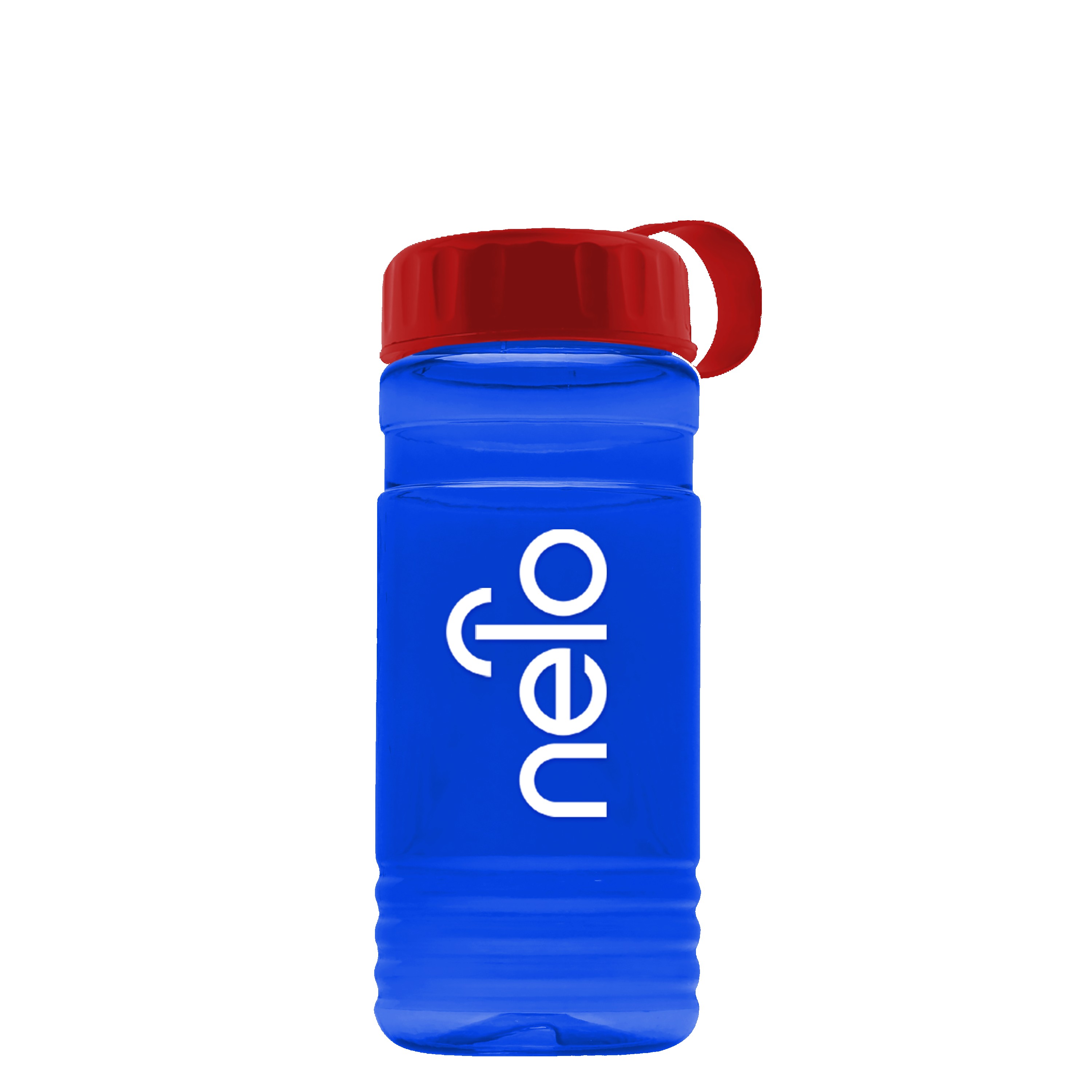 Garyline® RPET Bottle with Tethered Lid - 20 oz. 2
