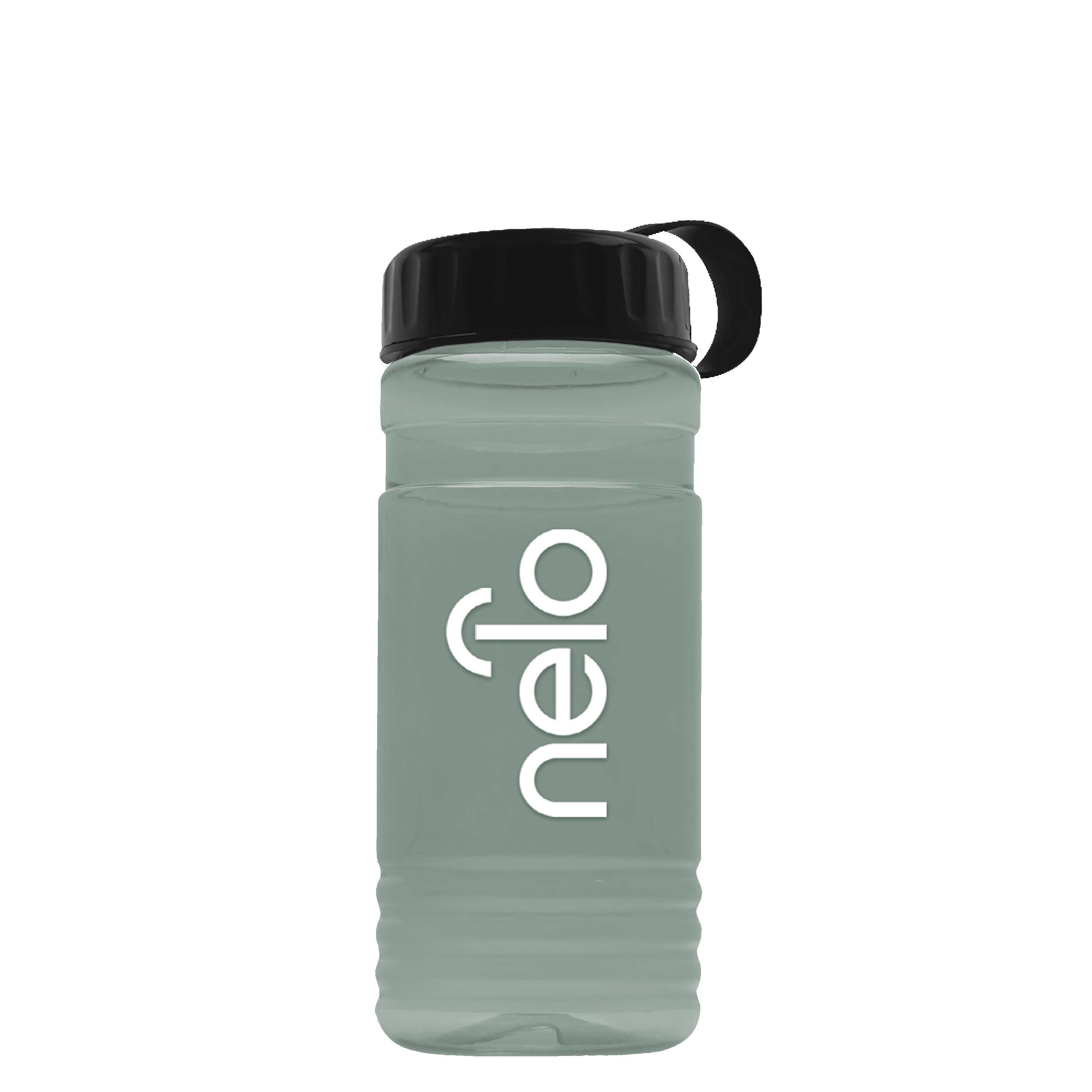 Garyline® RPET Bottle with Tethered Lid - 20 oz. 2