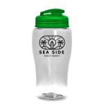 Garyline® Poly+ Jr. Bottle with Flip-Top Lid - 18 oz. - TB18U_clear_bottle_translucentgreen_lid_1c.png Garyline® Poly+ Jr. Bottle with Flip-Top Lid - 18 oz. - TB18U_clear_bottle_translucentgreen_lid_1c.png