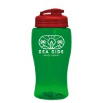 Garyline® Poly+ Jr. Bottle with Flip-Top Lid - 18 oz. - TB18U_translucentgreen_bottle_translucentred_lid_1c.png Garyline® Poly+ Jr. Bottle with Flip-Top Lid - 18 oz. - TB18U_translucentgreen_bottle_translucentred_lid_1c.png