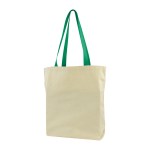 Made-to-Order Gusseted Tote - VBAG070 Green Made-to-Order Gusseted Tote - VBAG070 Green