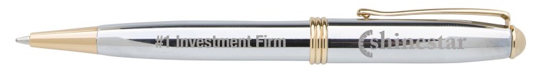 Souvenir® Worthington® Chrome Ballpoint Pen 2 Souvenir® Worthington® Chrome Ballpoint Pen 2