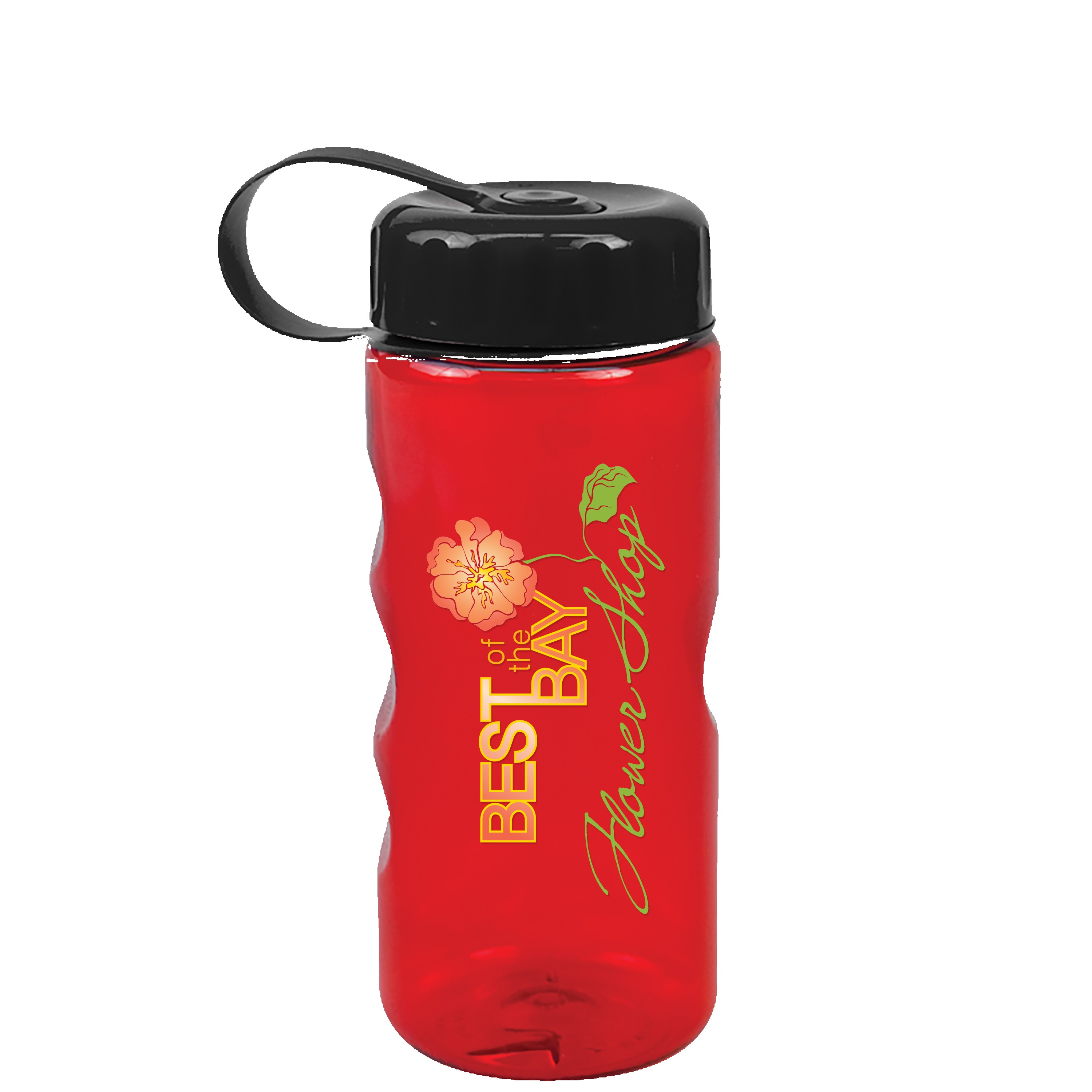 Garyline® Mini Mountain Tritan® Bottle with Tethered Lid - 22 oz. 2