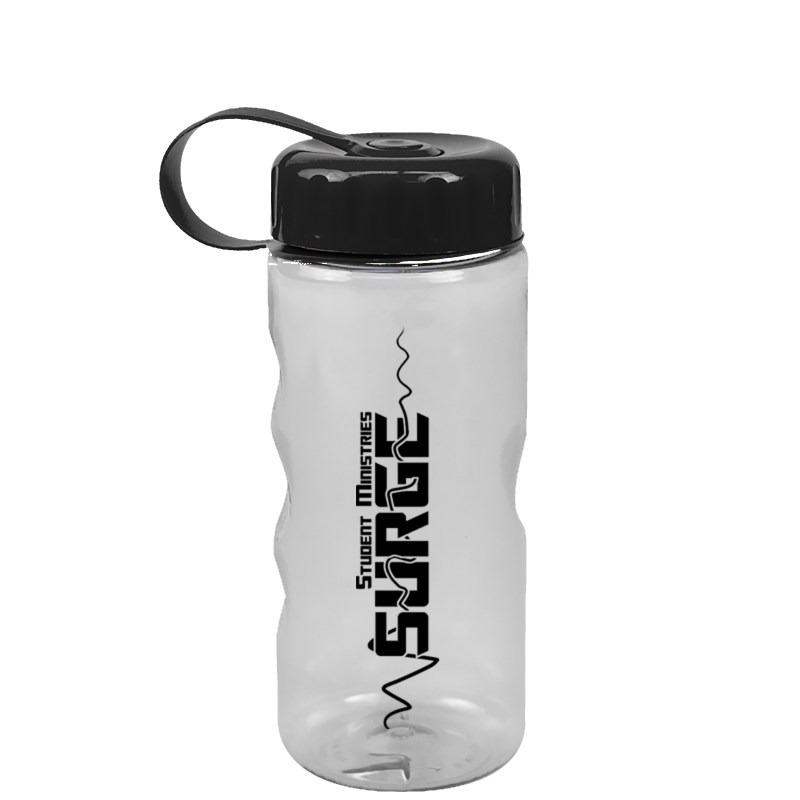 Garyline® Mini Mountain Tritan® Bottle with Tethered Lid - 22 oz. 2 Garyline® Mini Mountain Tritan® Bottle with Tethered Lid - 22 oz. 2