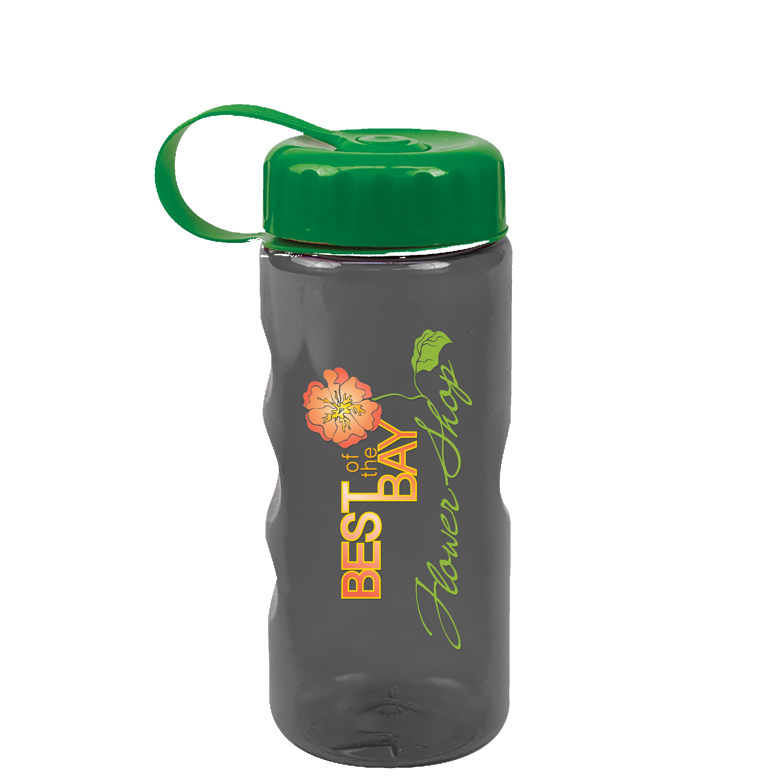 Garyline® Mini Mountain Tritan® Bottle with Tethered Lid - 22 oz. 2
