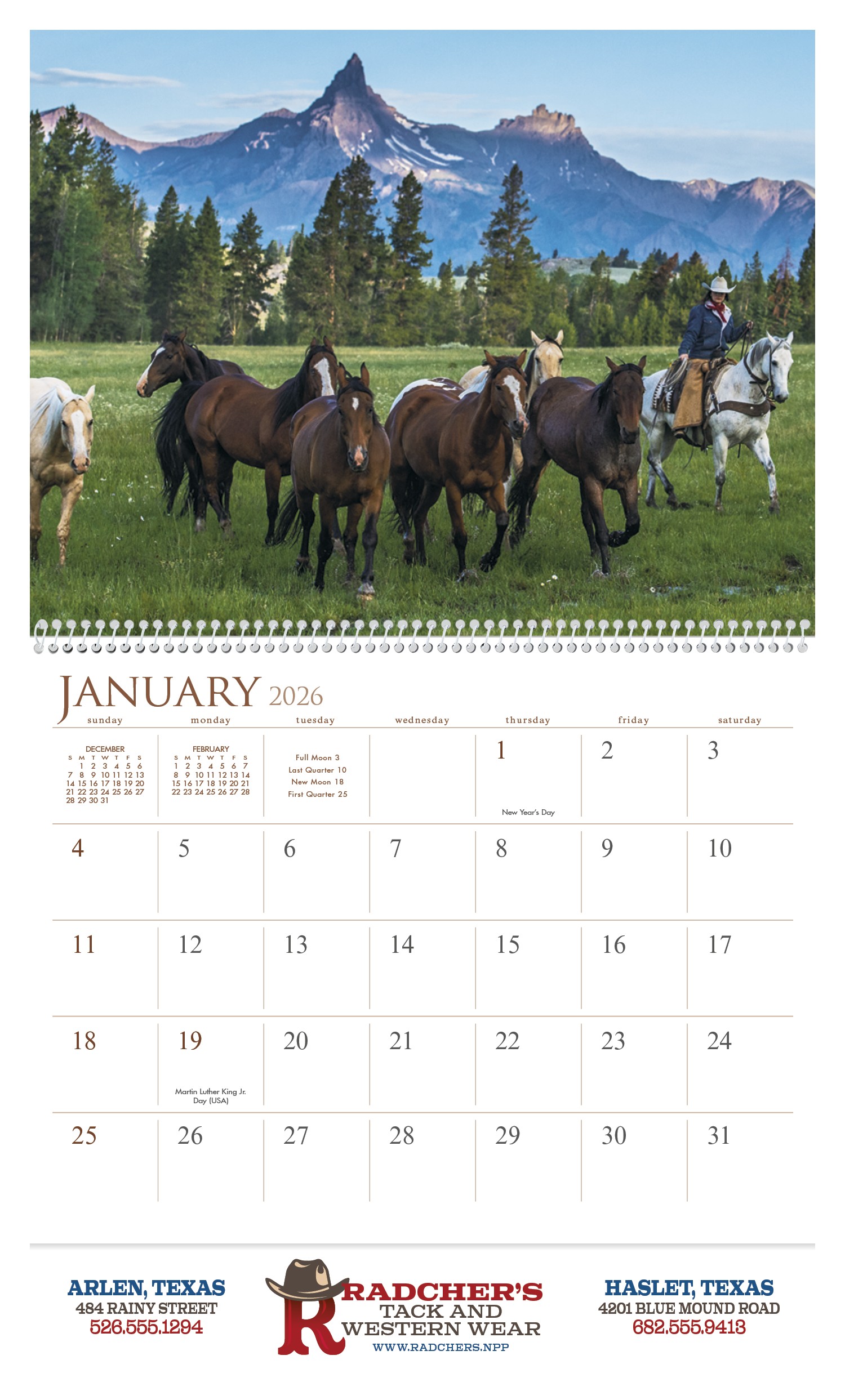 Triumph® Calendars Visions of the West Calendar 2