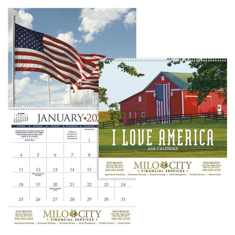 Triumph® Calendars I Love America Calendar 2 Triumph® Calendars I Love America Calendar 2
