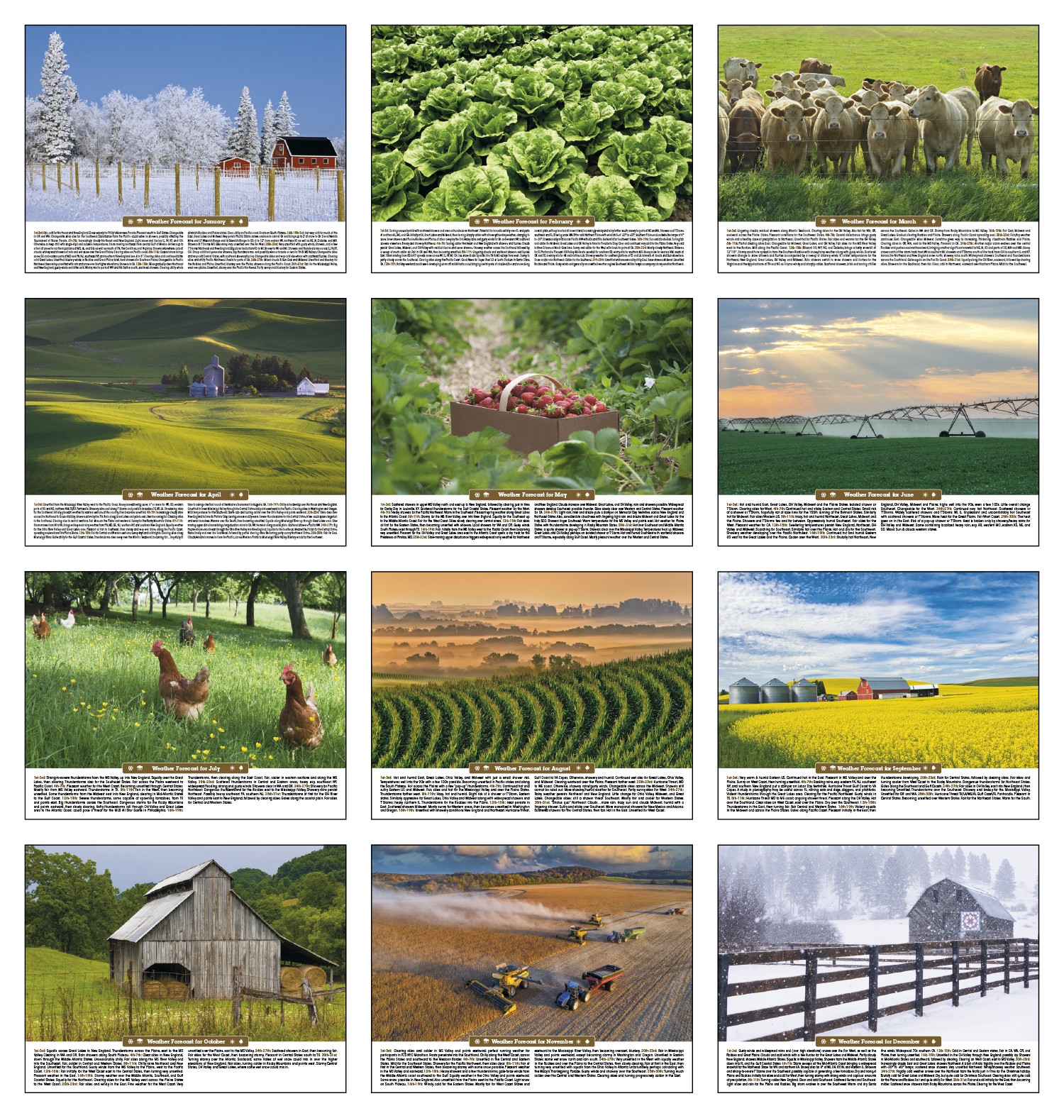 Triumph® Calendars Scenic Almanac 2