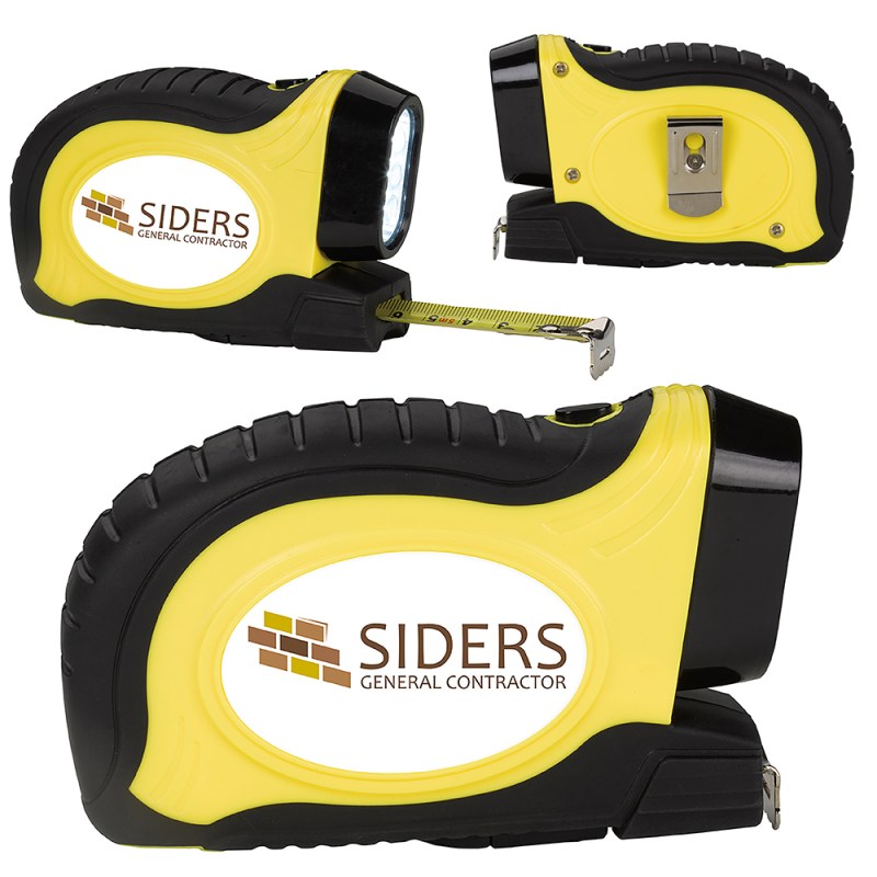 Tape Measure with LED Flashlight 2 Tape Measure with LED Flashlight 2