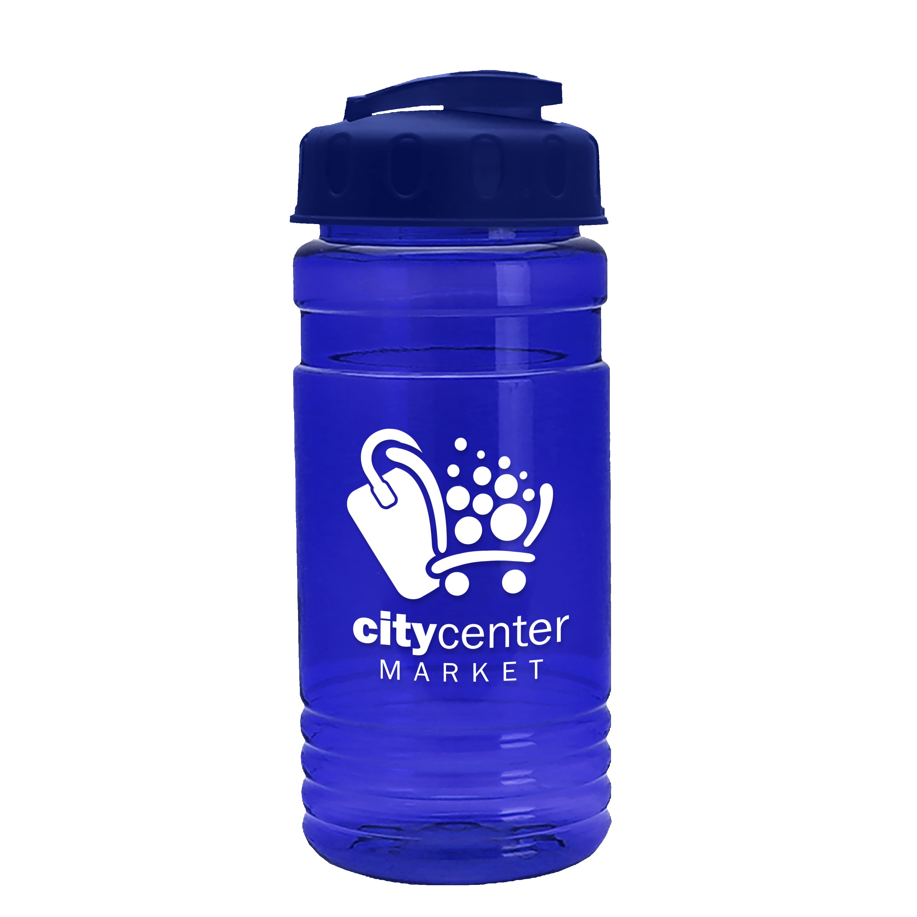 Garyline® Groove Tritan® Bottle with Flip-Top Lid - 20 oz. 2