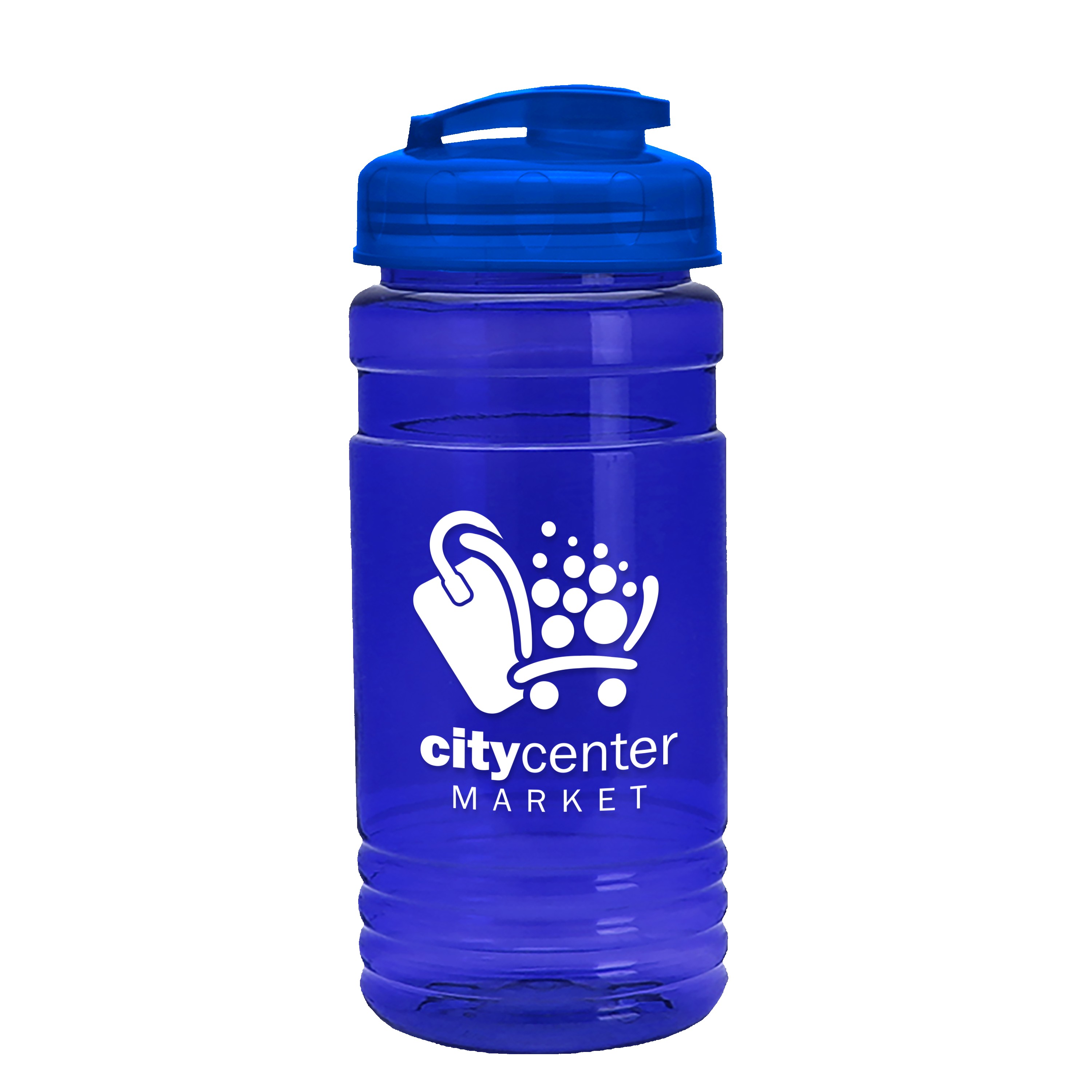 Garyline® Groove Tritan® Bottle with Flip-Top Lid - 20 oz. 2