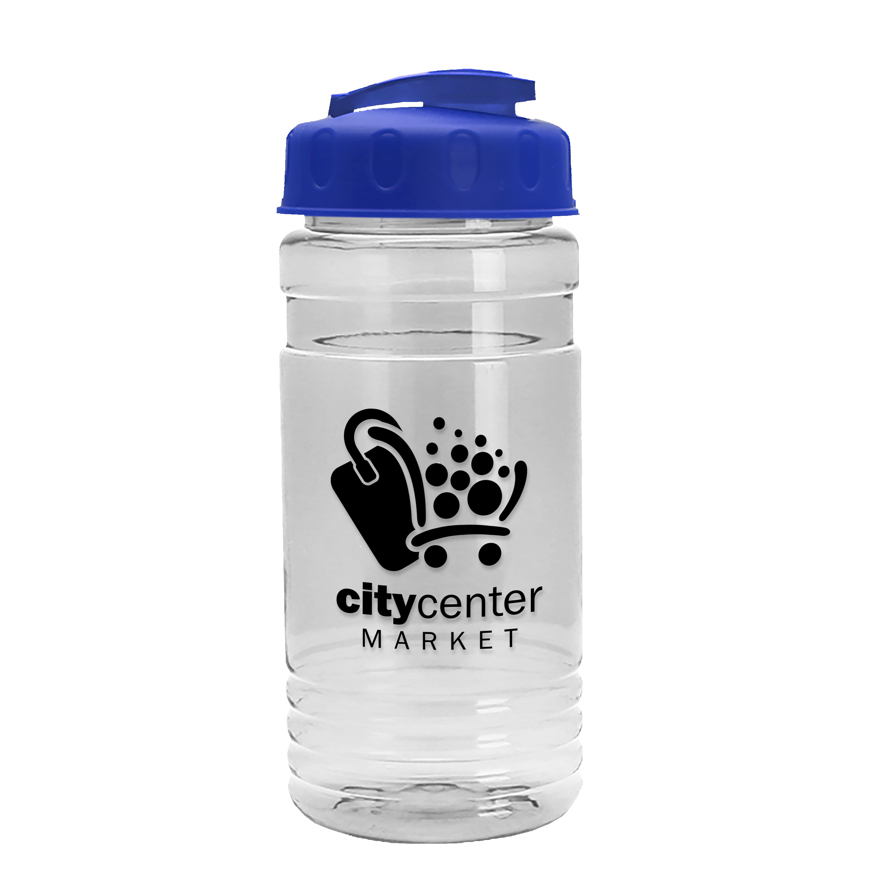 Garyline® Groove Tritan® Bottle with Flip-Top Lid - 20 oz. 2