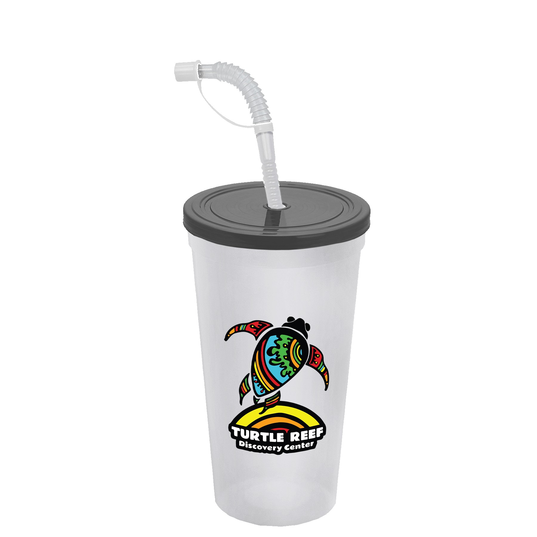 Garyline® Sport Sipper Cup with Straw Lid - 24 oz. 2