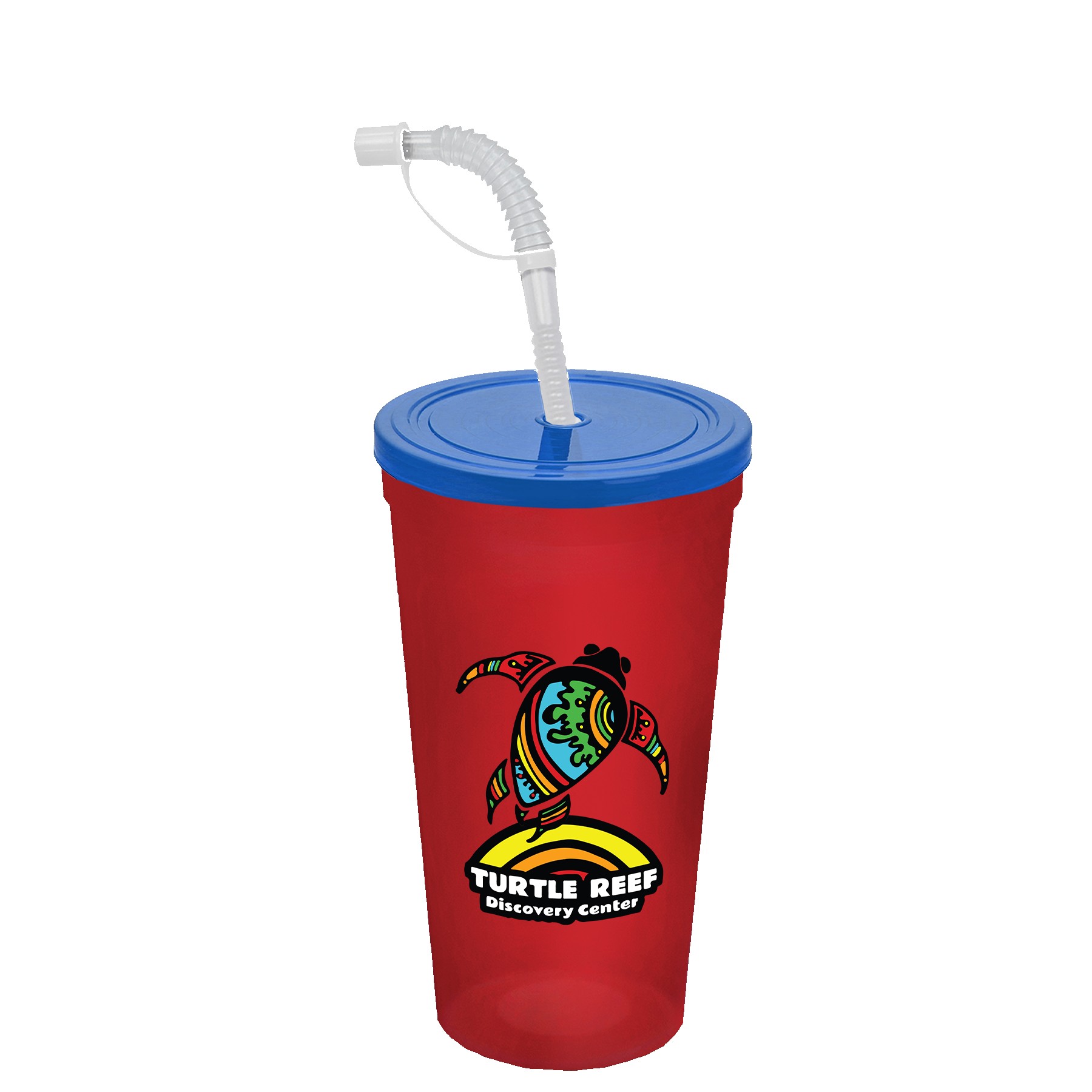 Garyline® Sport Sipper Cup with Straw Lid - 24 oz. 2