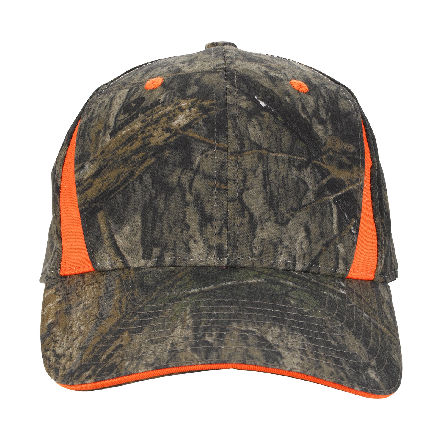 Camo Cap With Blaze Inserts 2