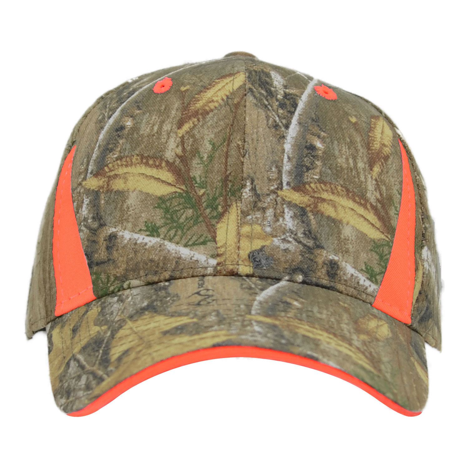 Camo Cap With Blaze Inserts 2