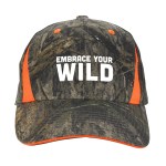 Camo Cap With Blaze Inserts 2 Camo Cap With Blaze Inserts 2