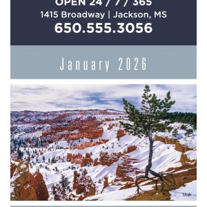 Press-N-Stick Scenic Calendar 2 Press-N-Stick Scenic Calendar 2