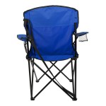 RPET Folding Chair with Carrying Strap - VOUT044 Royal w/Imprint RPET Folding Chair with Carrying Strap - VOUT044 Royal w/Imprint
