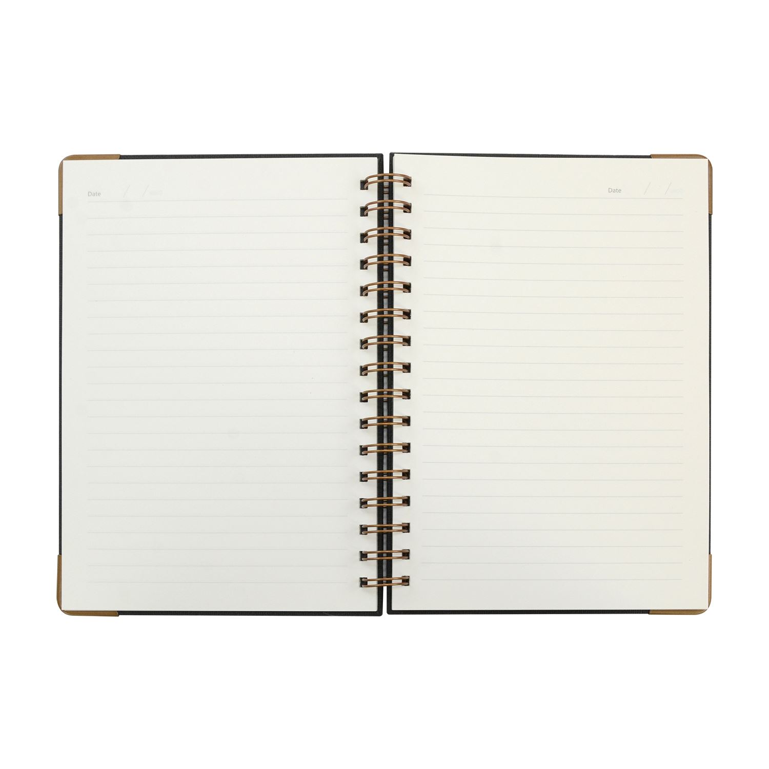Good Value™ Woven Paper Hardback With Metal Accents Notebook 2