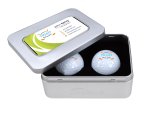 Titleist® 2-Ball Business Card Tin Pro V1® 2 Titleist® 2-Ball Business Card Tin Pro V1® 2