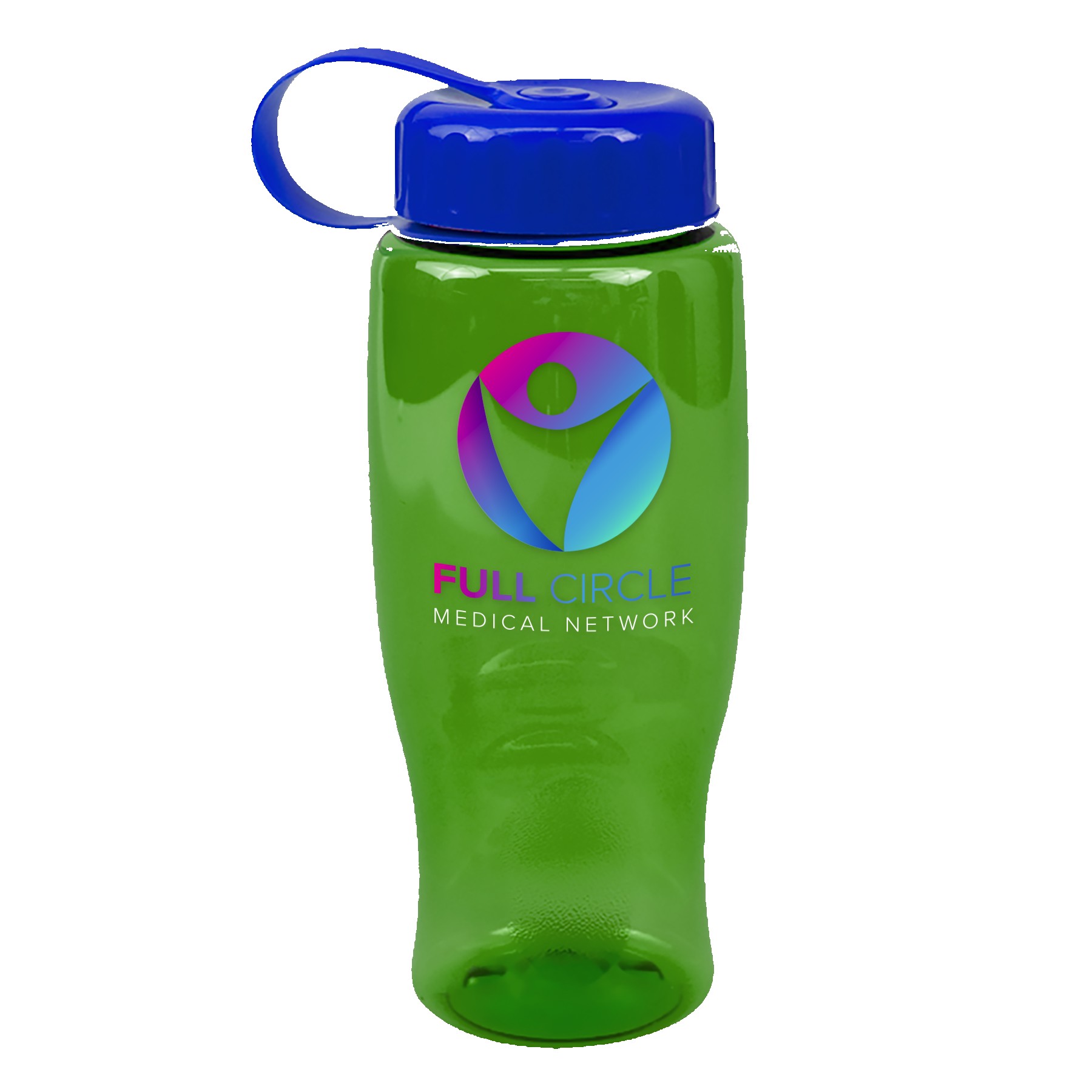 Garyline® Poly+ Bottle with Tethered Lid - 27 oz. 2