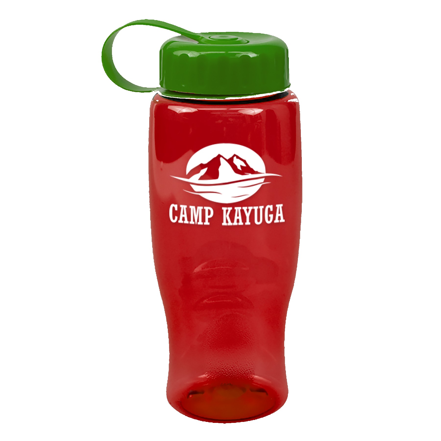 Garyline® Poly+ Bottle with Tethered Lid - 27 oz. 2