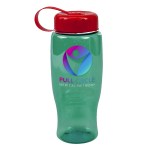 Garyline® Poly+ Bottle with Tethered Lid - 27 oz. - TB27T_translucentteal_bottle_red_lid_full.png Garyline® Poly+ Bottle with Tethered Lid - 27 oz. - TB27T_translucentteal_bottle_red_lid_full.png