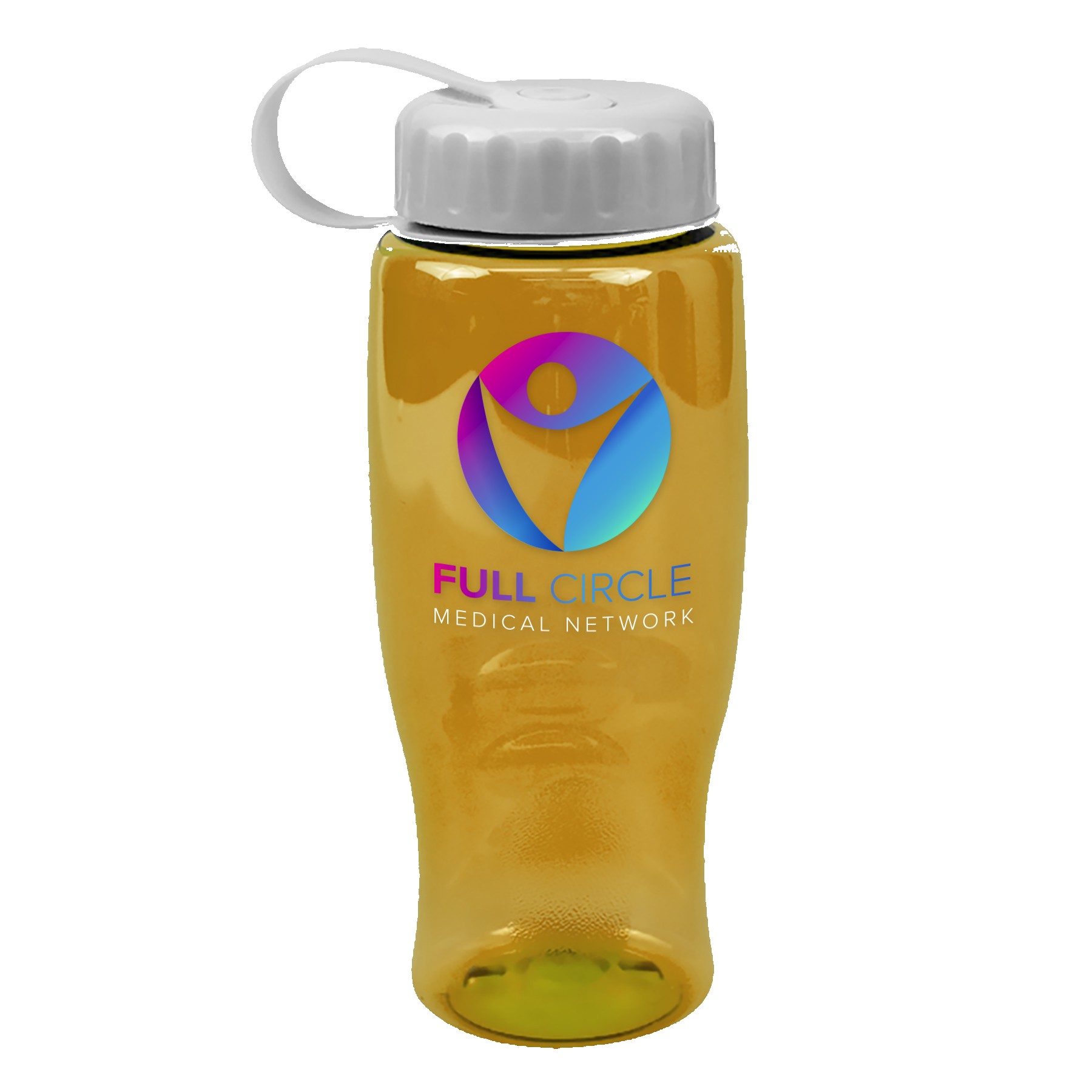 Garyline® Poly+ Bottle with Tethered Lid - 27 oz. 2