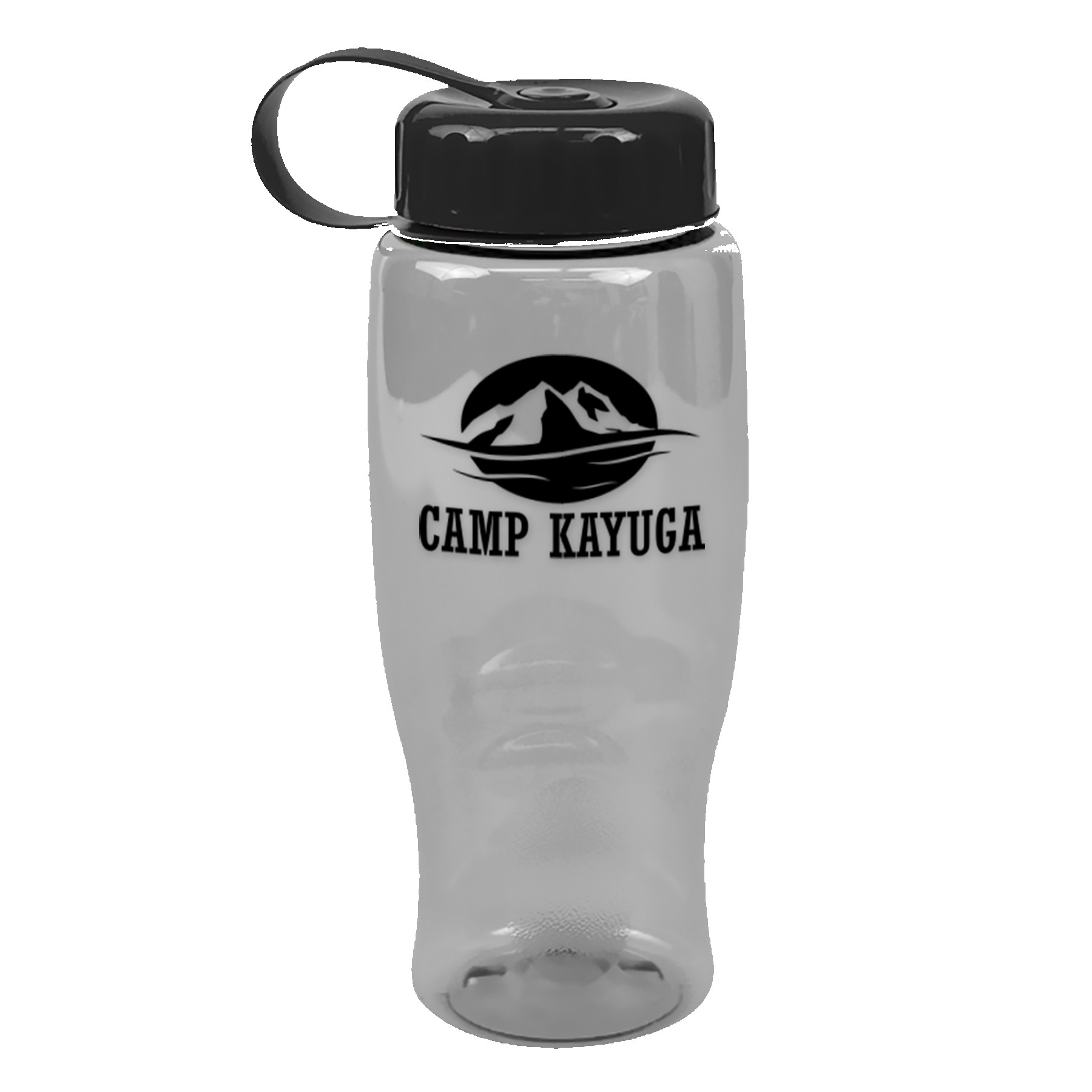 Garyline® Poly+ Bottle with Tethered Lid - 27 oz. 2
