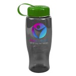 Garyline® Poly+ Bottle with Tethered Lid - 27 oz. - TB27T_smoke_bottle_green_lid_full.png Garyline® Poly+ Bottle with Tethered Lid - 27 oz. - TB27T_smoke_bottle_green_lid_full.png