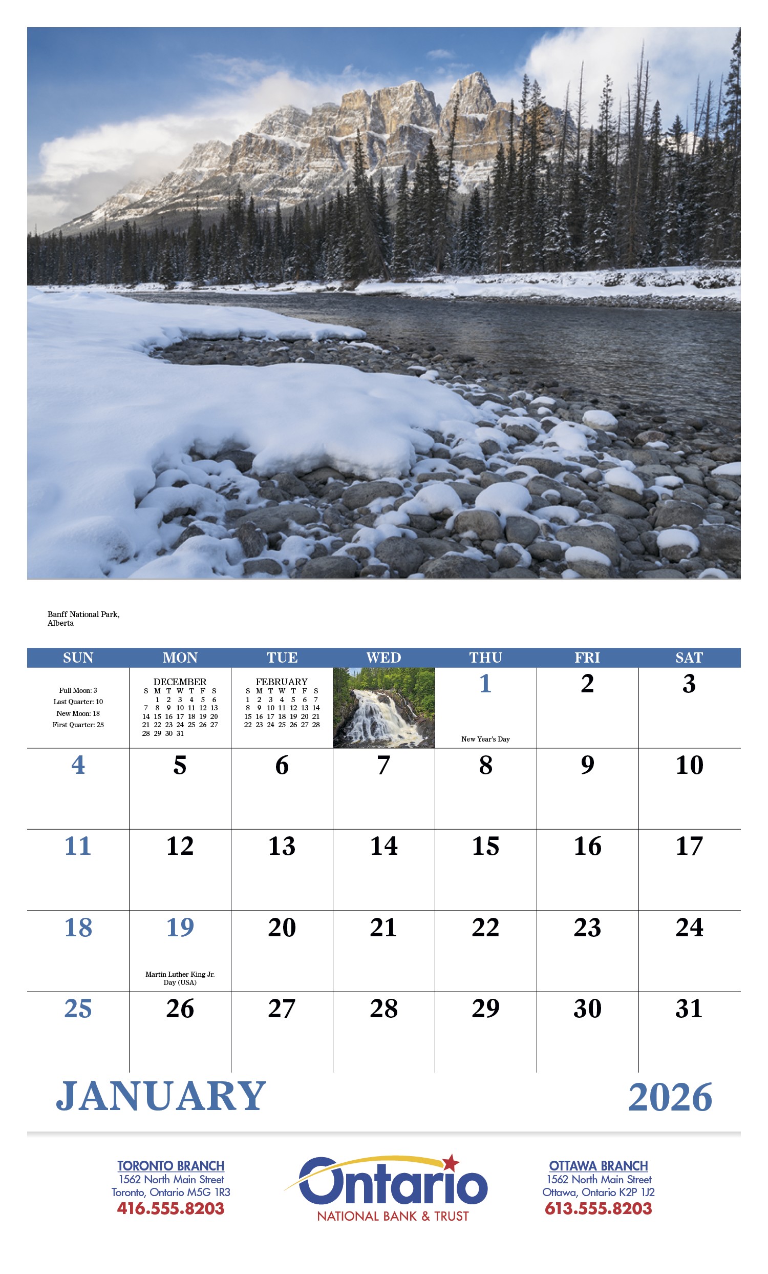 Good Value™ Scenic Canada - Stapled Calendar 2