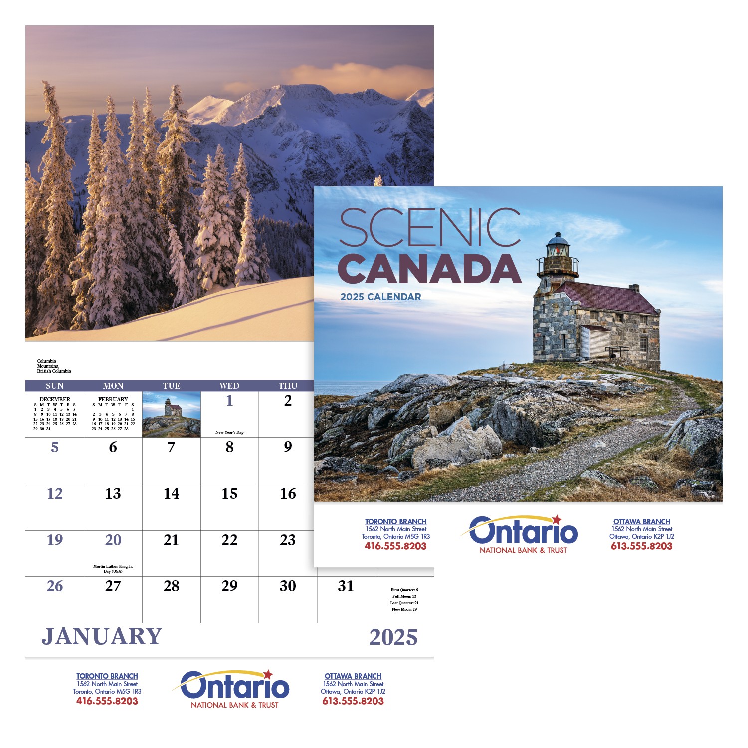 Good Value™ Scenic Canada - Stapled Calendar 2
