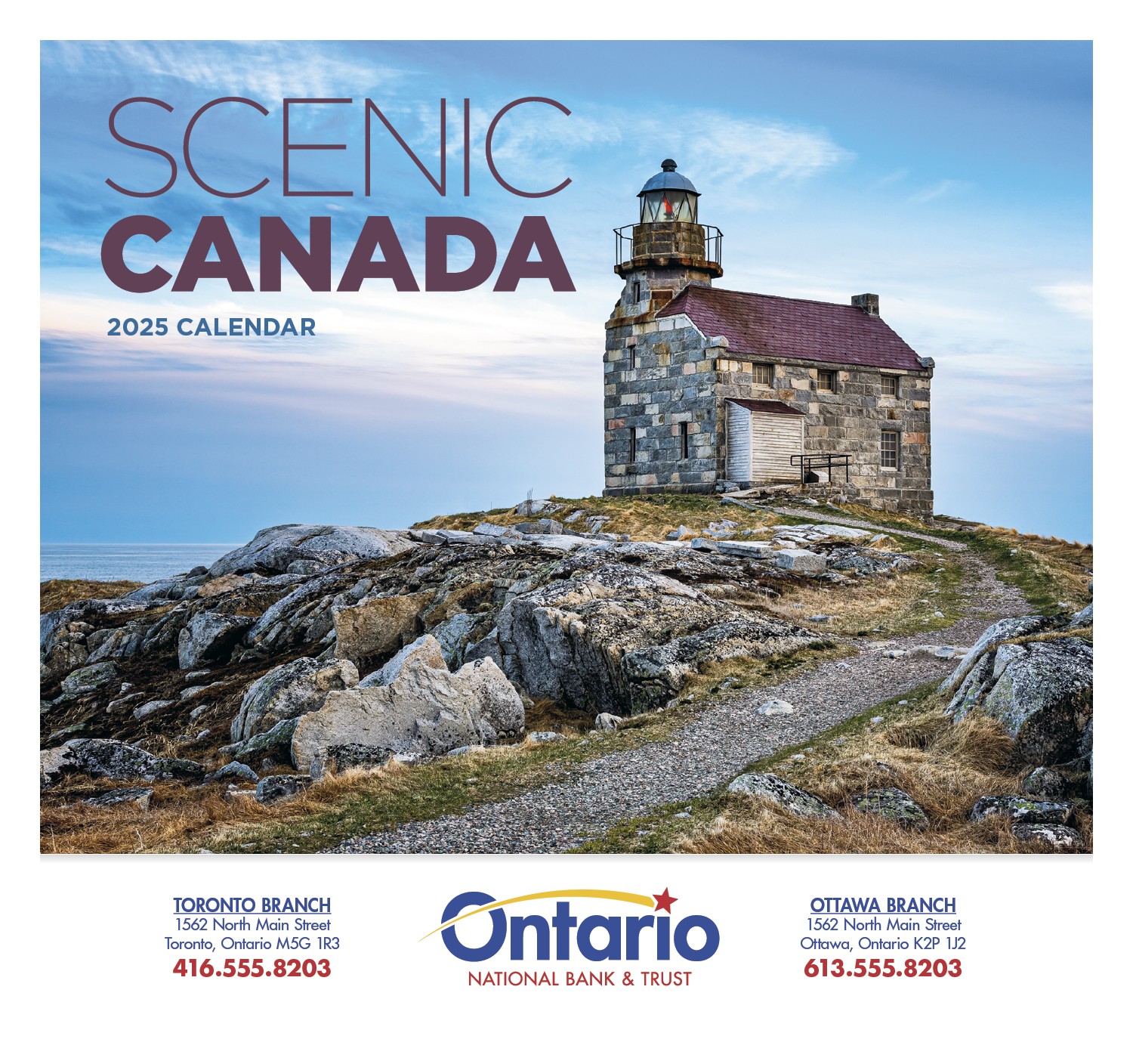 Good Value™ Scenic Canada - Stapled Calendar 2