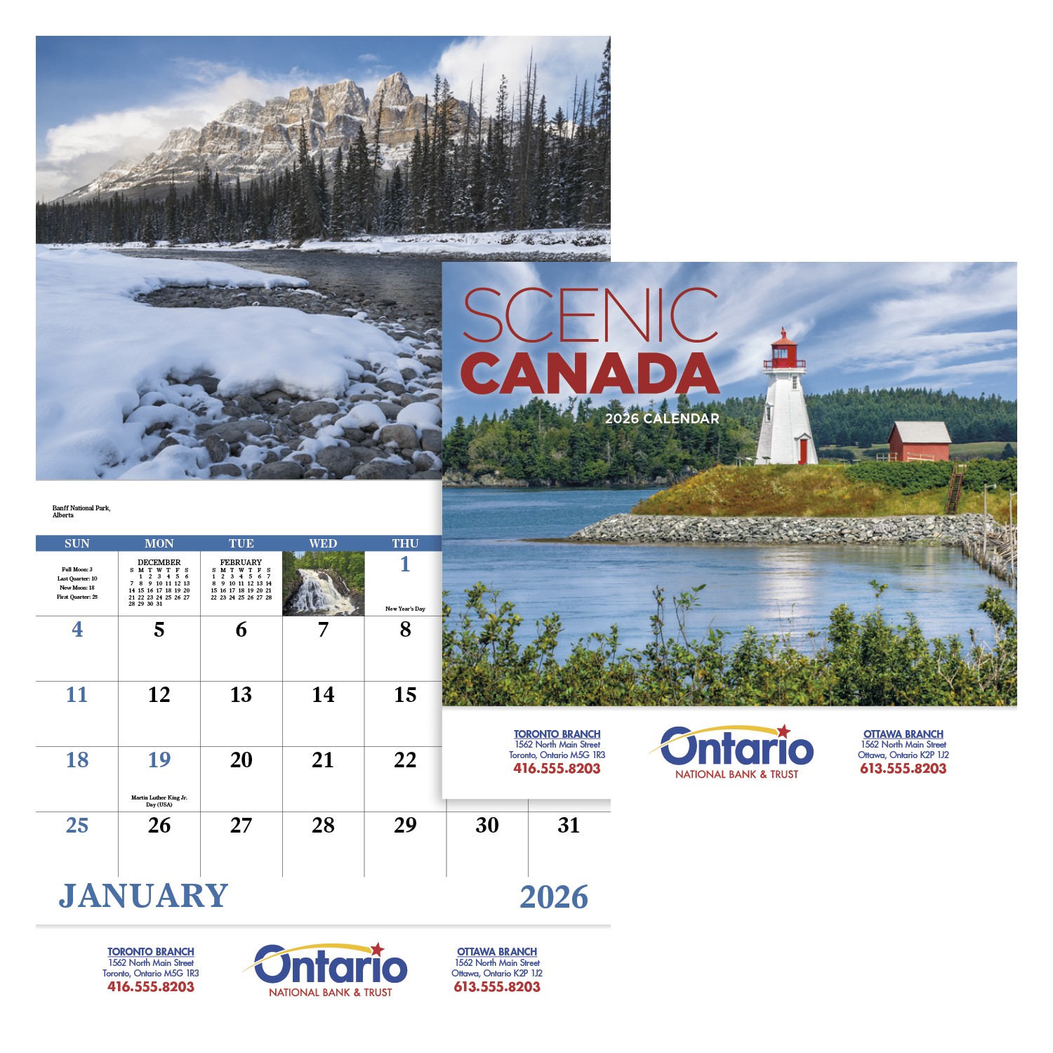 Good Value™ Scenic Canada - Stapled Calendar 2