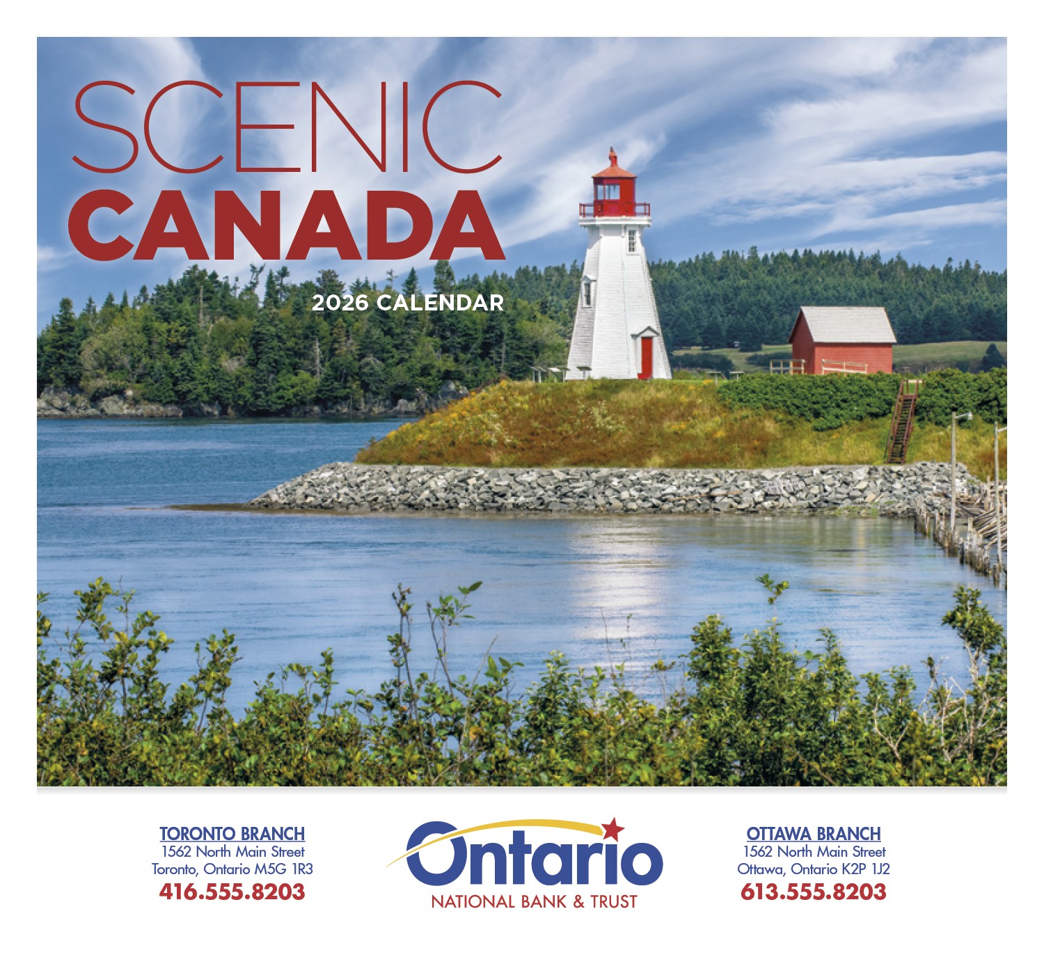 Good Value™ Scenic Canada - Stapled Calendar 2