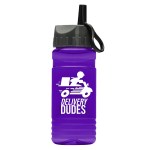 Garyline® RPET Bottle with Ring-Straw Lid - 20 oz. - RP20A_translucentviolet_bottle_blackwithgray_lid_1c.png Garyline® RPET Bottle with Ring-Straw Lid - 20 oz. - RP20A_translucentviolet_bottle_blackwithgray_lid_1c.png