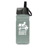 Garyline® RPET Bottle with Ring-Straw Lid - 20 oz. 2 Garyline® RPET Bottle with Ring-Straw Lid - 20 oz. 2