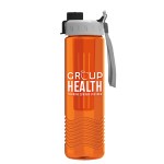Garyline® Wave Tritan® Bottle with Quick-Snap Lid and Infuser - 24 oz. - TRB24QI_translucentorange_bottle_graywithblack_lid_red_infuser_1c.png Garyline® Wave Tritan® Bottle with Quick-Snap Lid and Infuser - 24 oz. - TRB24QI_translucentorange_bottle_graywithblack_lid_red_infuser_1c.png