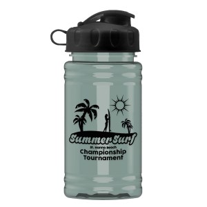Garyline® Mini RPET Bottle with Flip Lid - 16 oz. 2 Garyline® Mini RPET Bottle with Flip Lid - 16 oz. 2