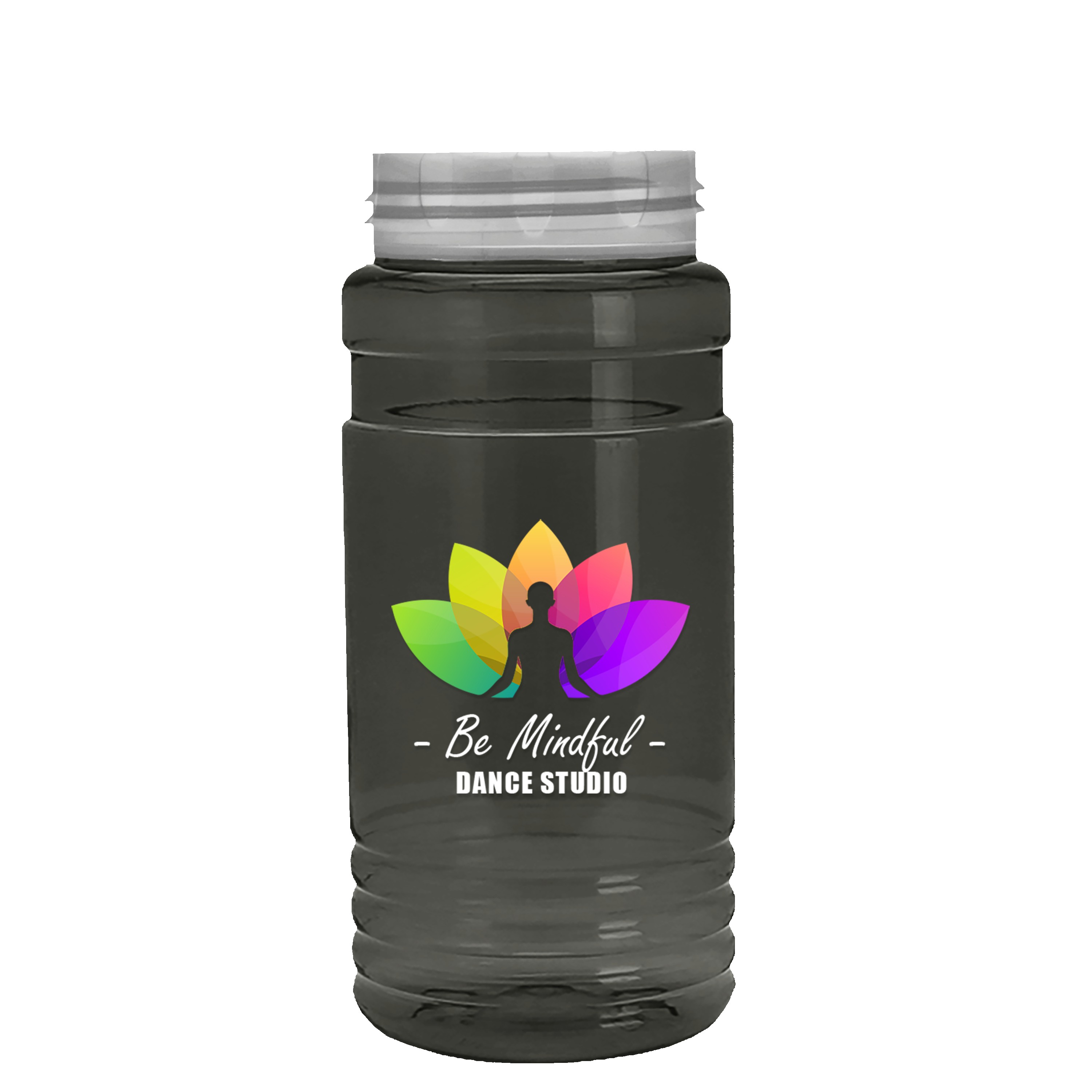 Garyline® RPET Bottle with Flip-Top Lid - 20 oz. 2