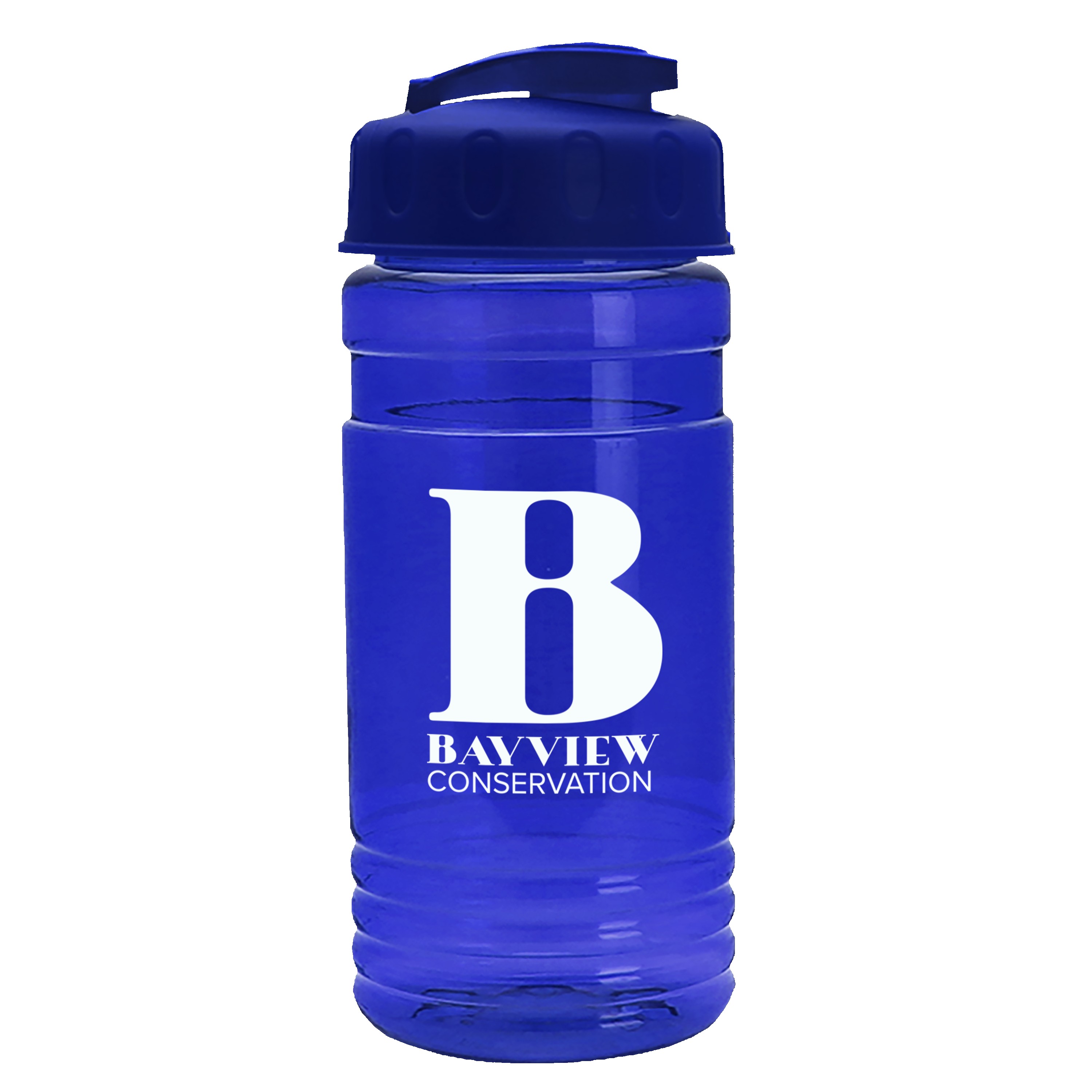 Garyline® RPET Bottle with Flip-Top Lid - 20 oz. 2