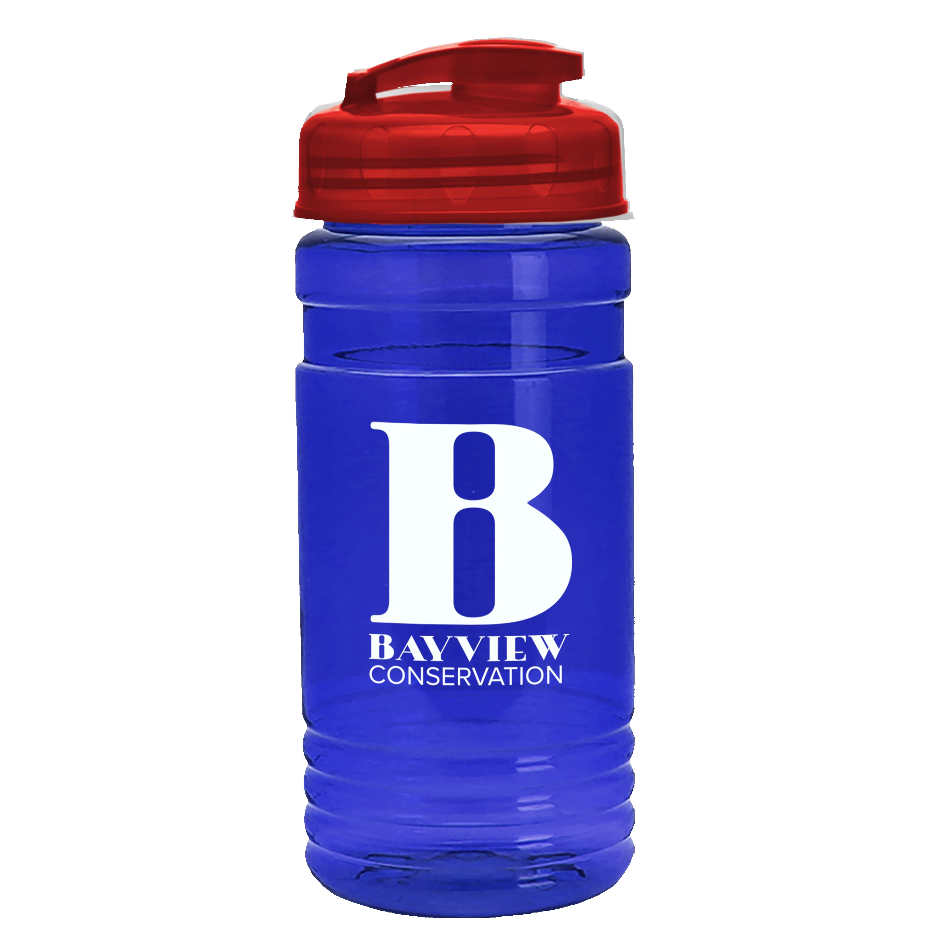 Garyline® RPET Bottle with Flip-Top Lid - 20 oz. 2