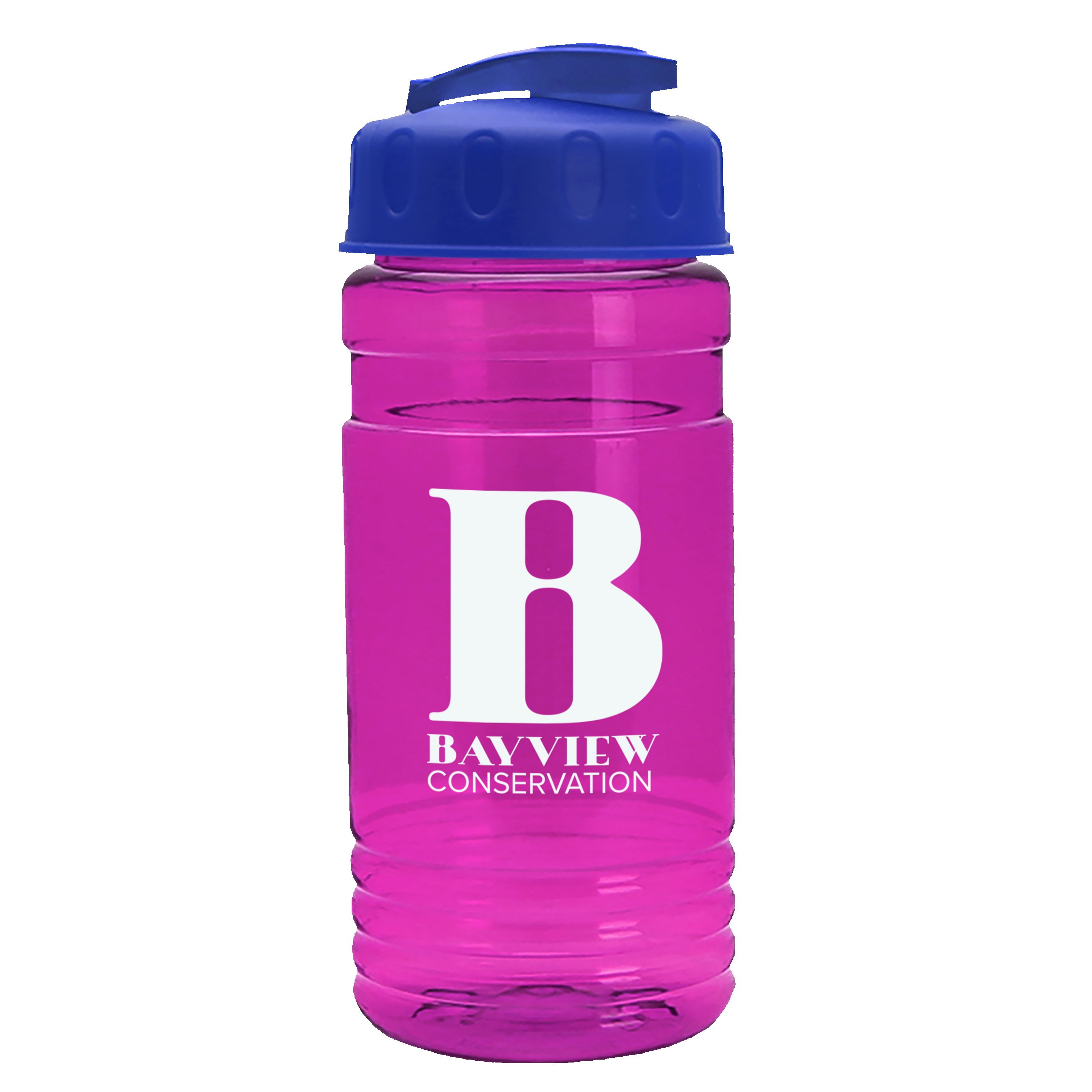 Garyline® RPET Bottle with Flip-Top Lid - 20 oz. 2