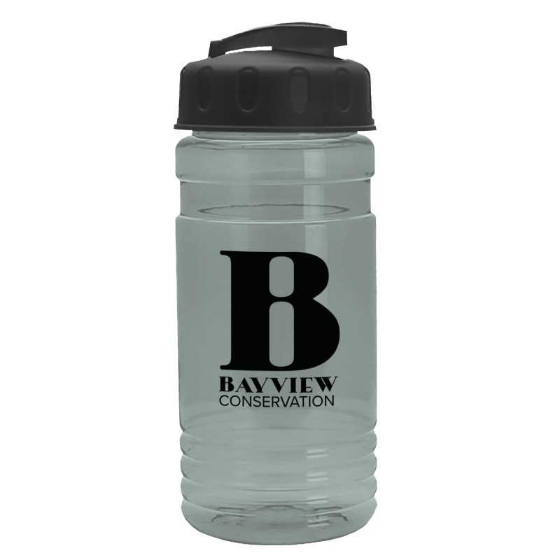 Garyline® RPET Bottle with Flip-Top Lid - 20 oz. 2 Garyline® RPET Bottle with Flip-Top Lid - 20 oz. 2