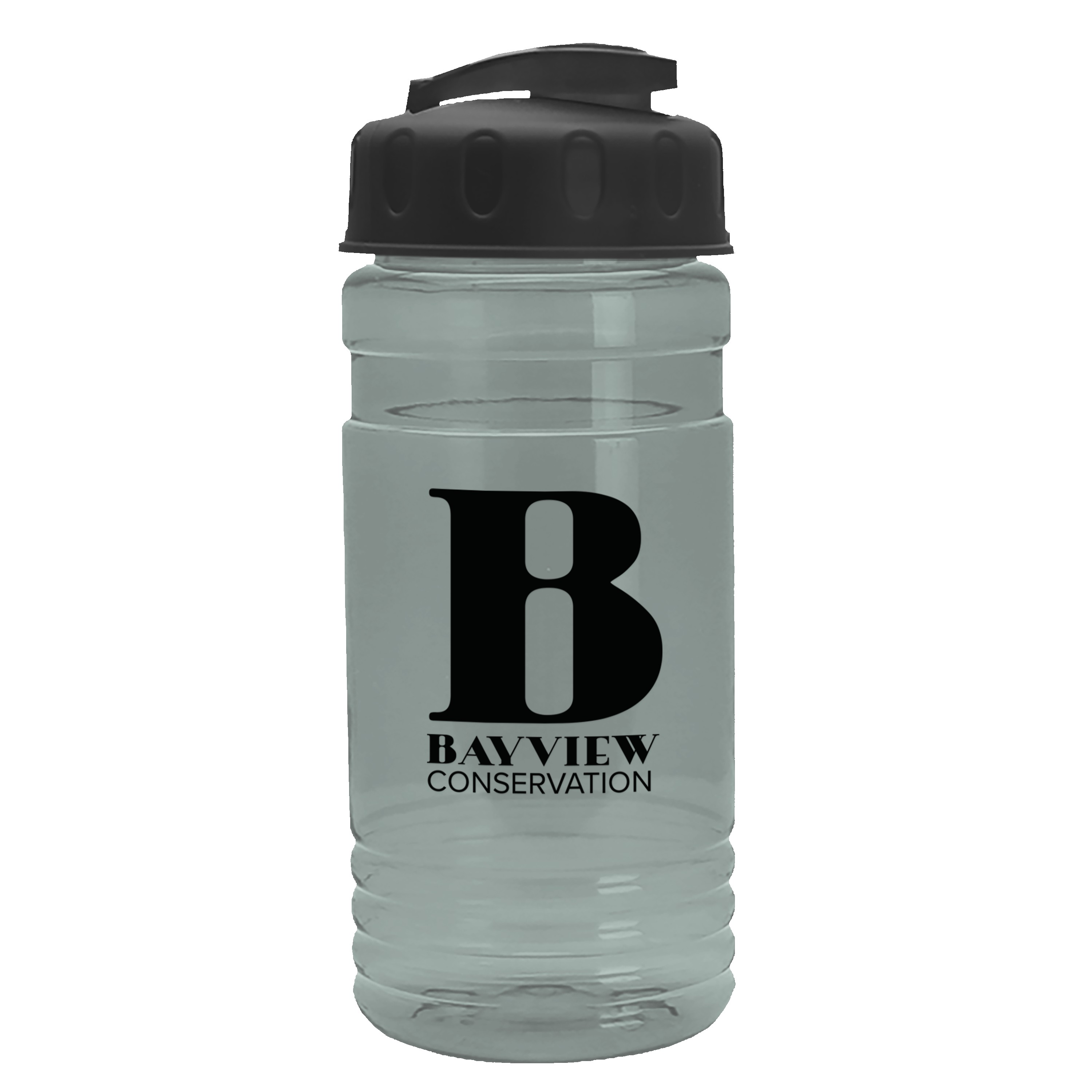 Garyline® RPET Bottle with Flip-Top Lid - 20 oz. 2