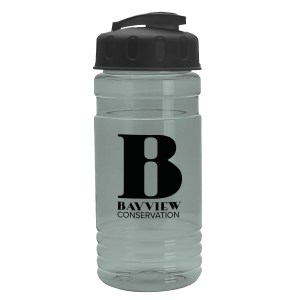 Garyline® RPET Bottle with Flip-Top Lid - 20 oz. 2 Garyline® RPET Bottle with Flip-Top Lid - 20 oz. 2
